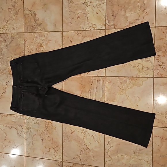 prAna Jada Jeans 8 / 29 Mid-Rise Standard Boot Leg Black Out - Picture 6 of 7